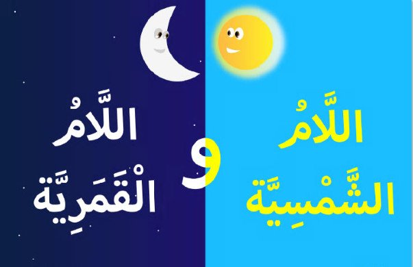الفرق بين اللام الشمسية والقمرية