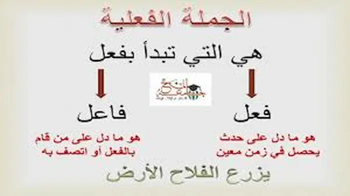 الجملة الفعلية 